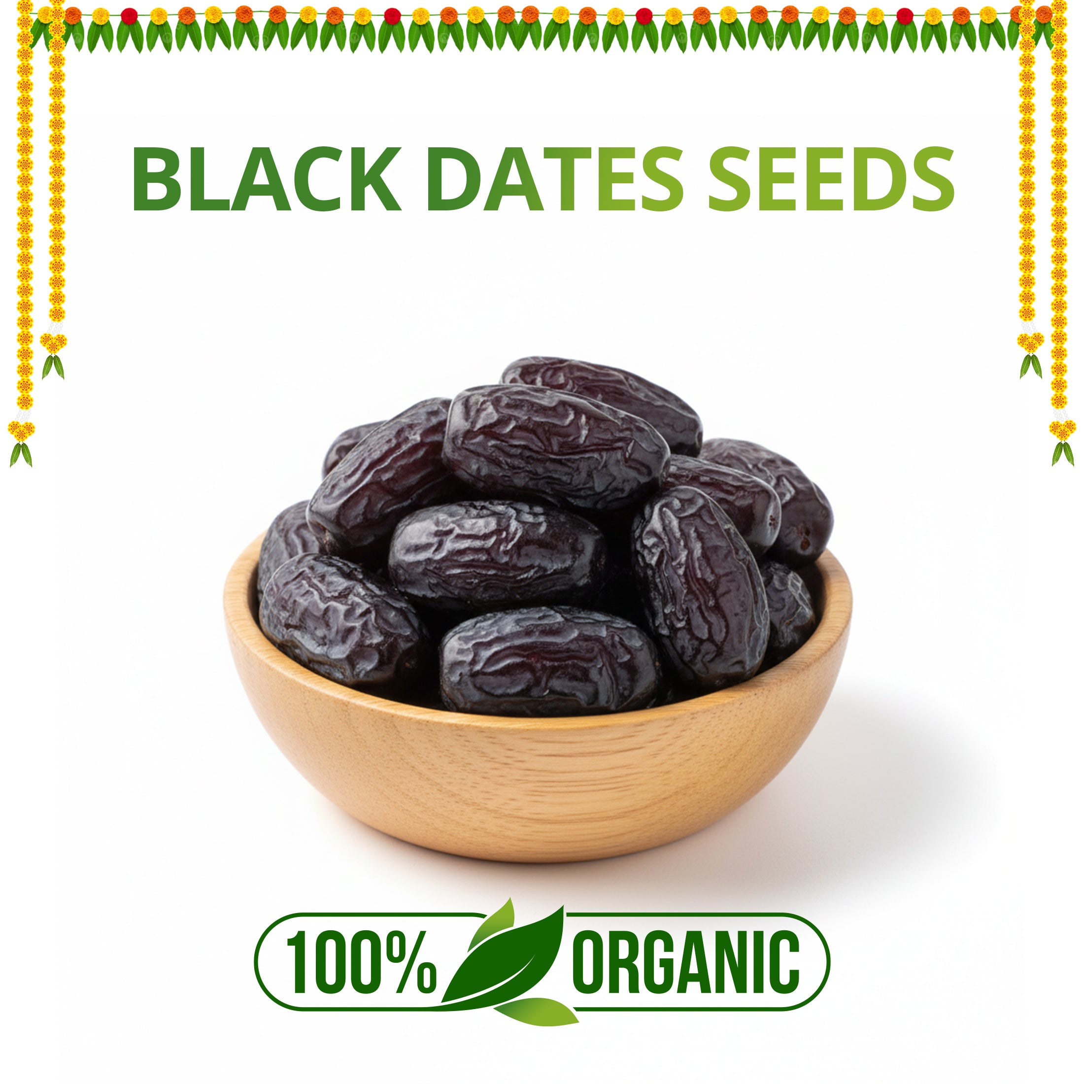 Black Dates Seeds 1 Kg