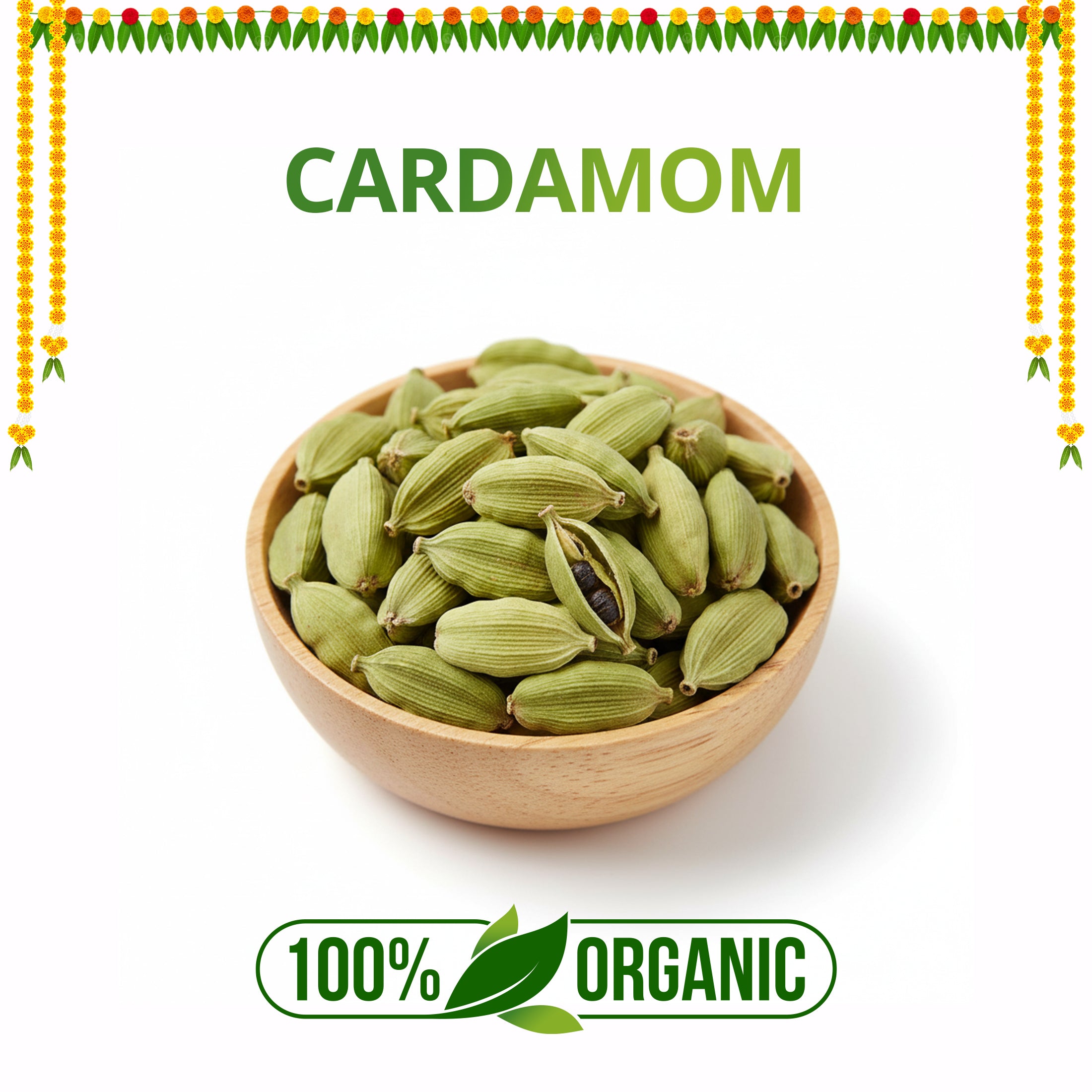 Cardamom Bold (8mm) 1 Kg