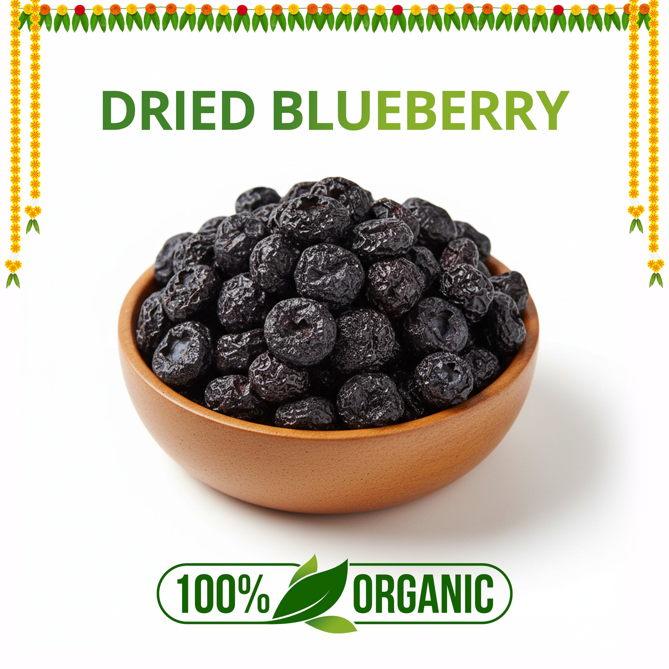 Dried Blueberry 250 Grams