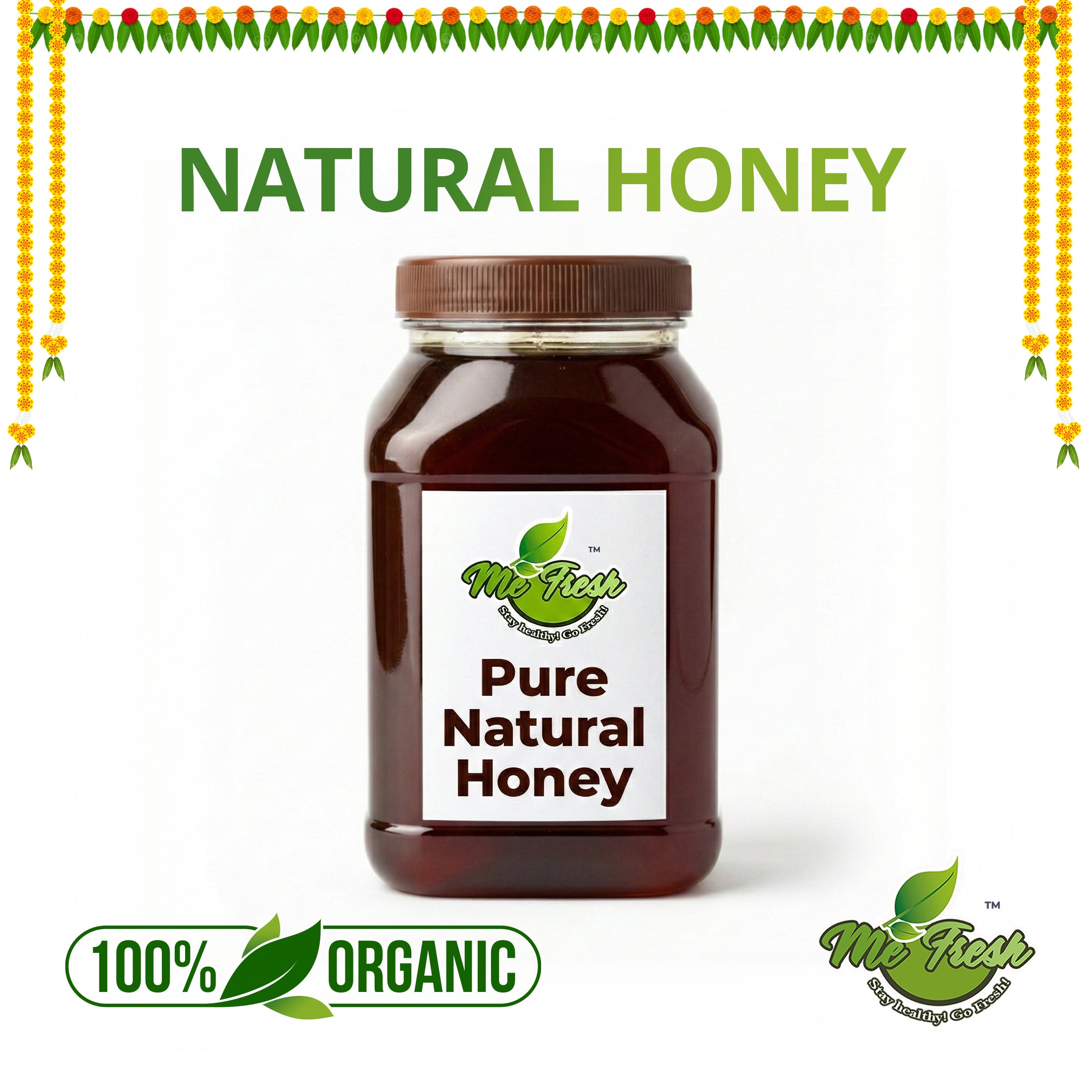 Pure Natural Honey – Raw, Unprocessed & Chemical-Free | Premium Quality