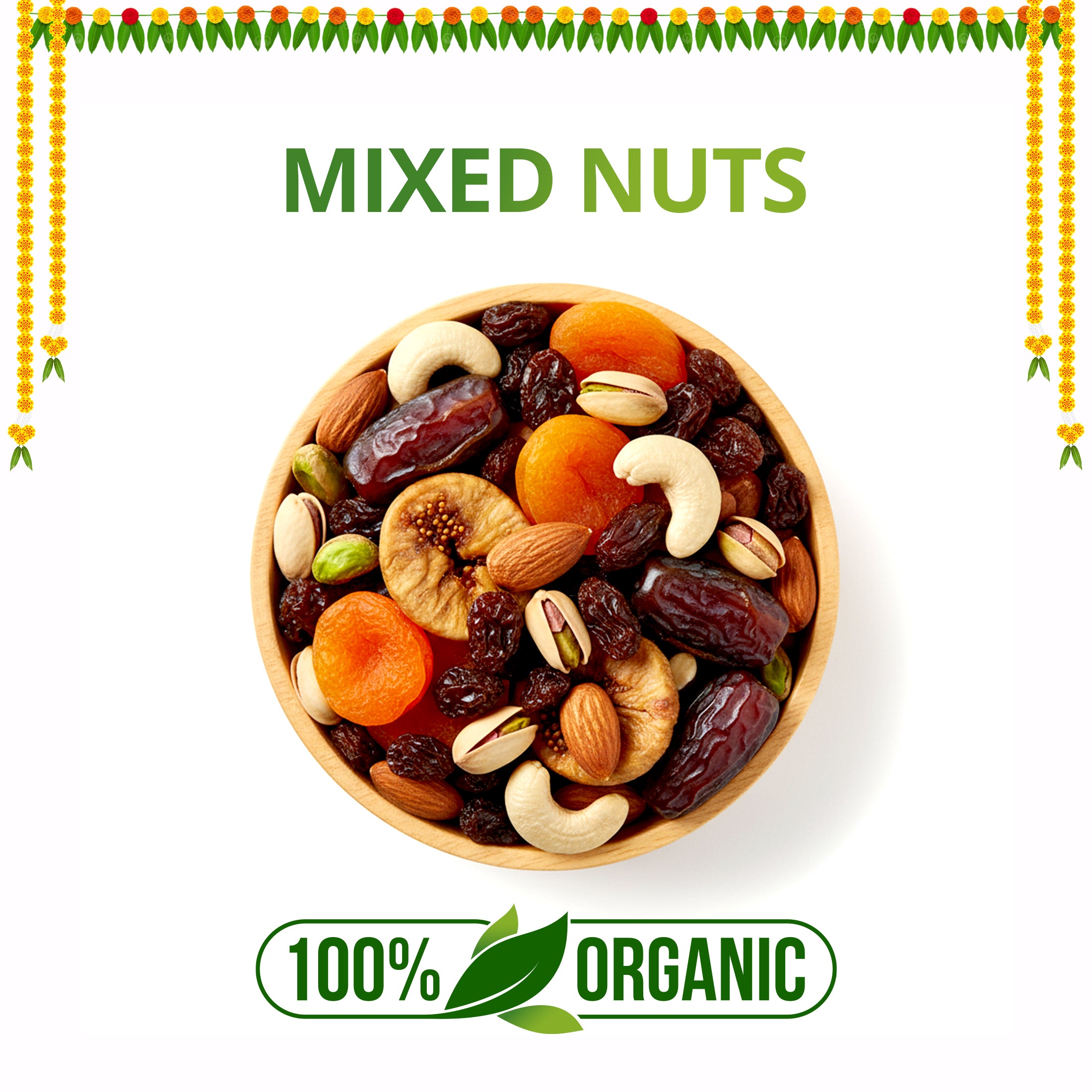 Premium Mixed Nuts – Healthy Crunchy Blend | Protein & Energy Rich