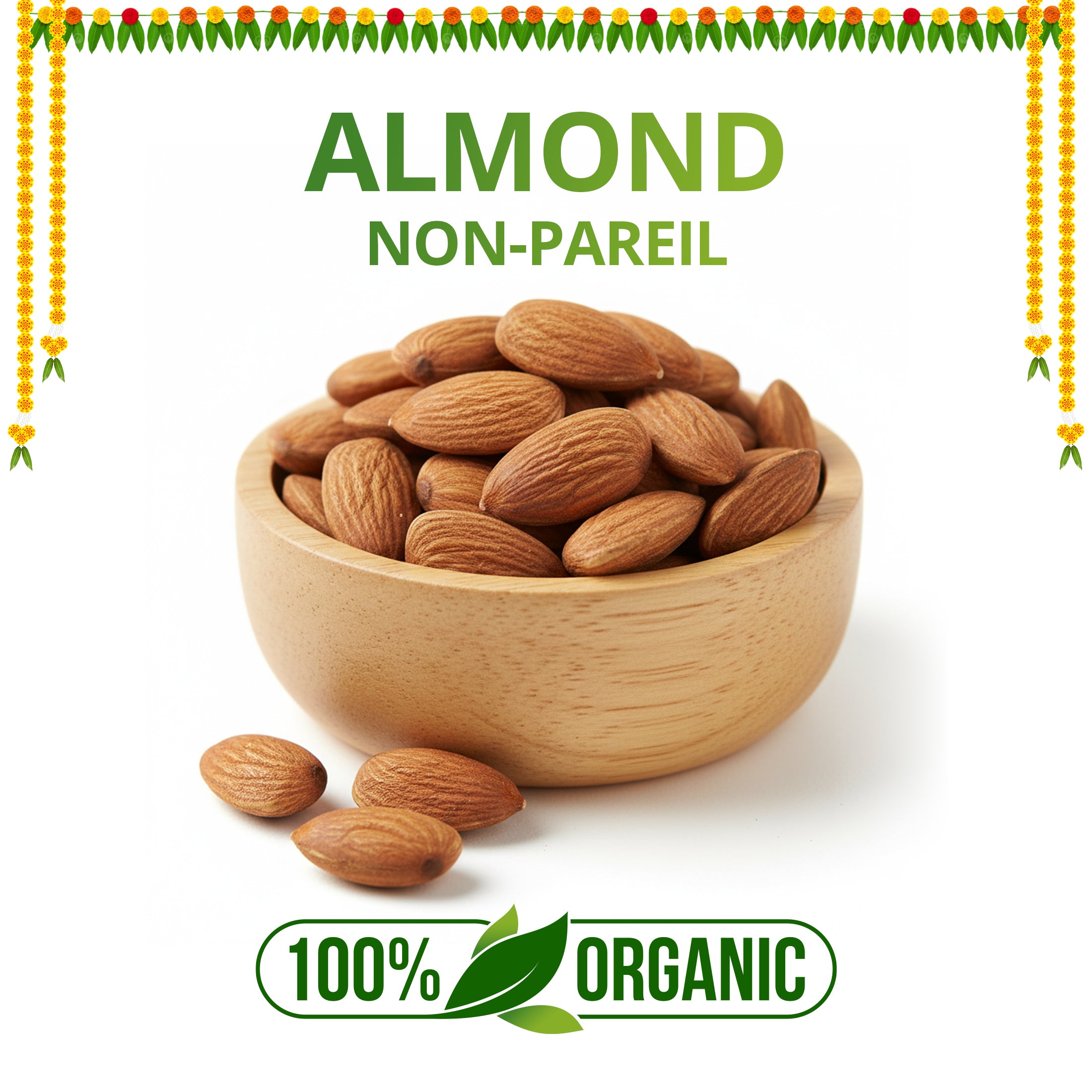 Almond Non-Pareil (Premium)